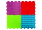 Mata sensoryczne puzzle montessori do masażu stóp 8 elementów 8