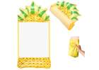 Materac dmuchany plażowy hamak wodny leżak fotel krzesło do pływania basenu ananas 2