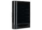 Medicine pill organiser container black 2