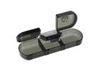 Medicine pill organiser container black 7