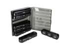 Medicine pill organiser container black 9