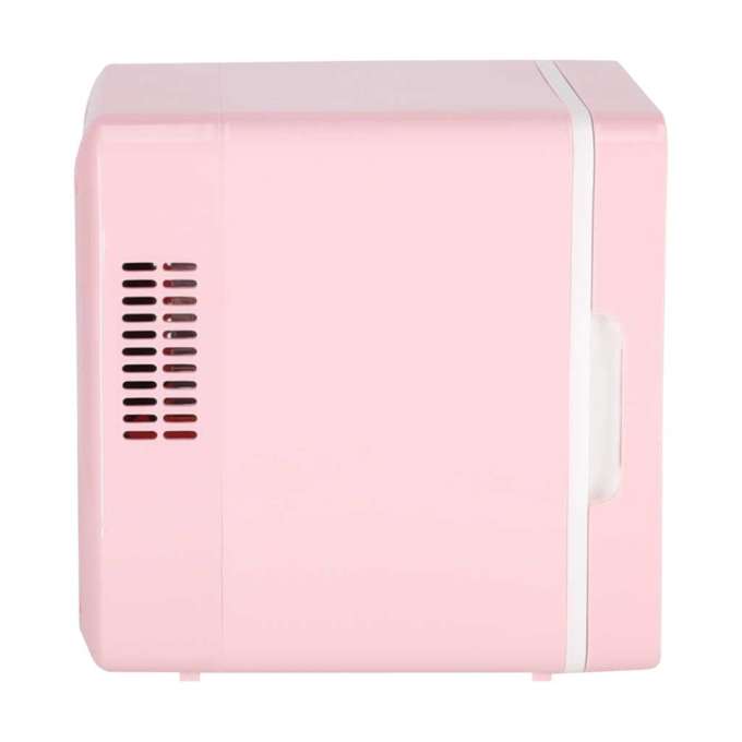 Mini Electric Car Travel Fridge – 4L Pink 2-in-1 Cooling &amp; Heating  For Food, Cosmetics