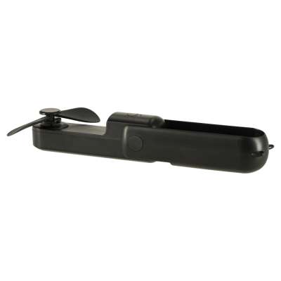 Mini hand fan foldable USB black