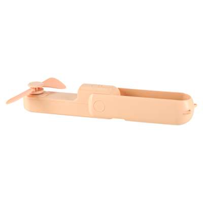 Mini hand fan foldable USB pink