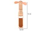 Mini hand fan foldable USB pink 4