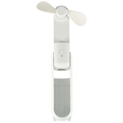 Mini hand fan foldable USB white