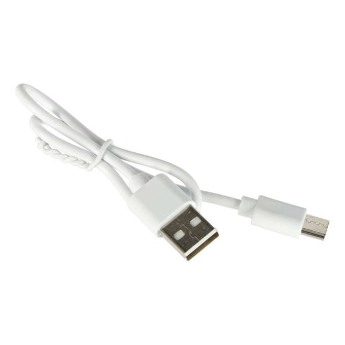 Mini hand fan foldable USB white