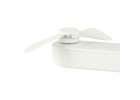 Mini hand fan foldable USB white 12