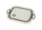 Miska składana silikonowa z odpływem deska do krojenia zlew turystyczny ociekacz 2