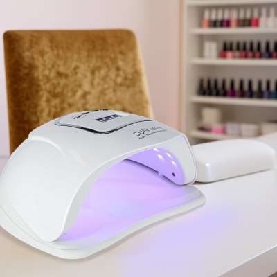 Nail lamp Sun X5 UV 45 LED 150W manicure hybrids gels
