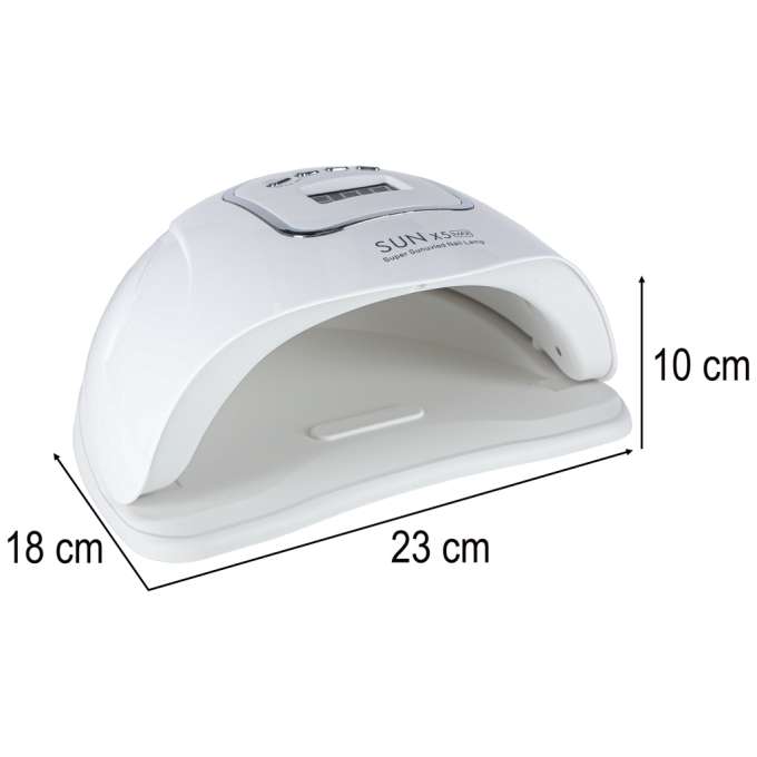 Nail lamp Sun X5 UV 45 LED 150W manicure hybrids gels