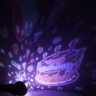 Night Light Star Projector USB LED Reindeer