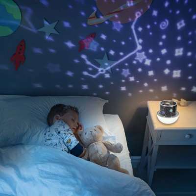 Night Light Star Projector USB LED Reindeer