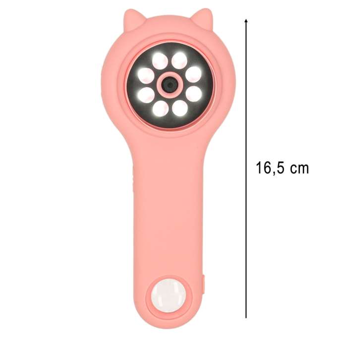 Optical microscope digital loupe 500x 2Mpx pink