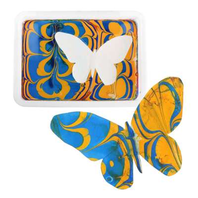 Painting on water ebru creative art set accessories 12 colors