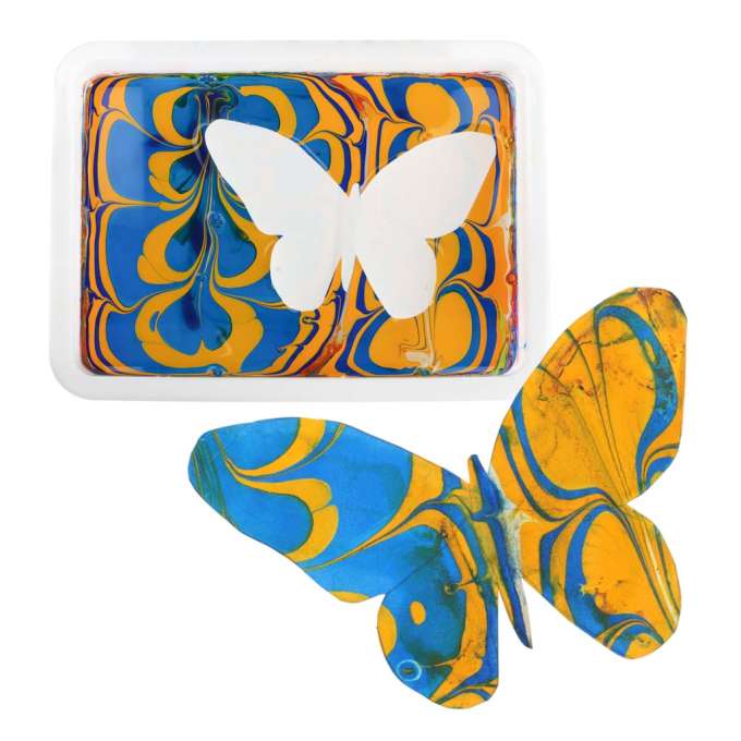 Painting on water ebru creative art set accessories 12 colors