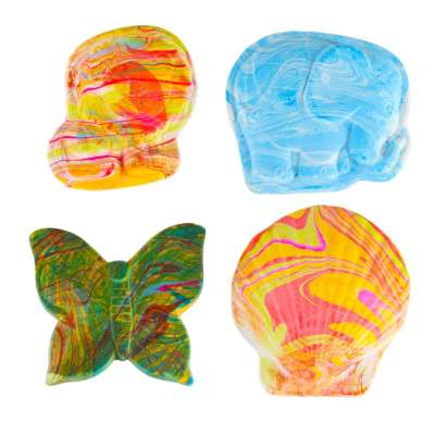 Painting on water ebru creative art set accessories 12 colors