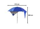 Parasol namiot plażowy ogrodowy składany duży XXL 213cm 16