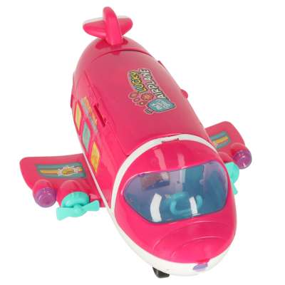 Passenger doll aeroplane 2in1 accessories pink