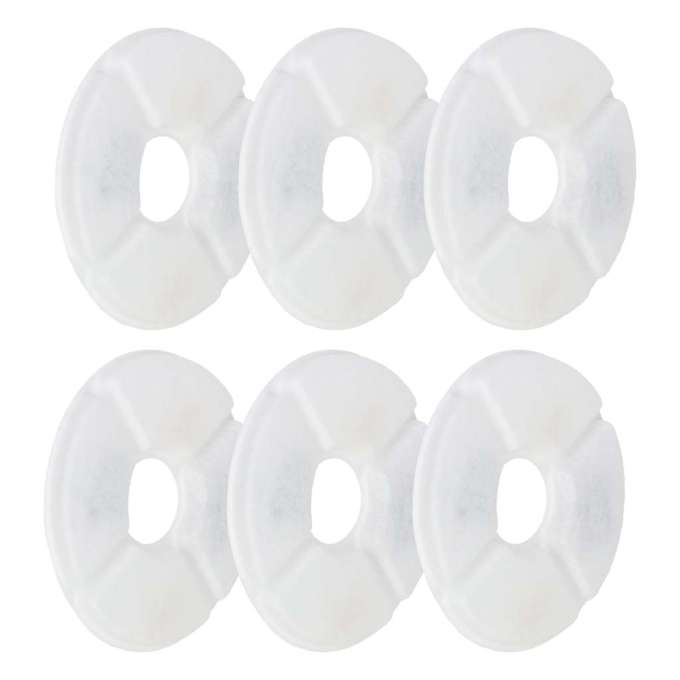 Pet drinker filters set of 6pcs.