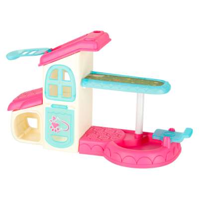 Pet hotel spa house for dog cat animals accessories 26 items