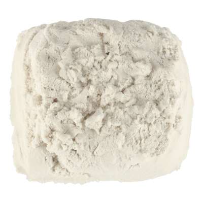 Piasek kinetyczny 1kg w woreczku biały
