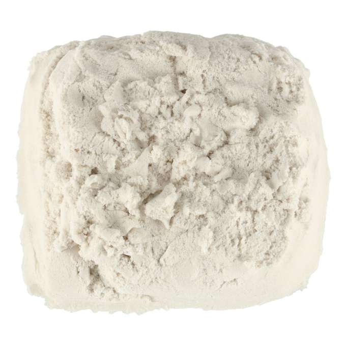 Piasek kinetyczny 1kg w woreczku biały
