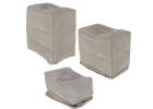 Podnóżek nadmuchiwany pod nogi pufa turystyczna 3 poziomy wysokości 7