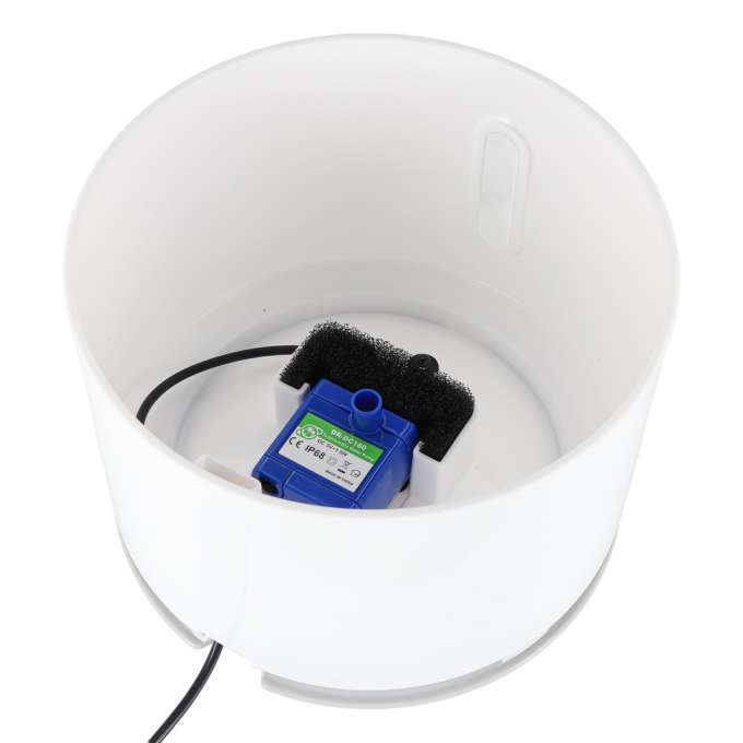 Poidełko fontanna dla psa kota zwierząt automatyczne poidło LED USB 2,4l filtr czyszczący