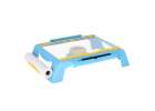 Projector projector drawing table cards markers crayons blue 2