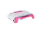 Projector projector drawing table cards markers crayons pink 3