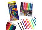 Projector projector drawing table cards markers crayons pink 7