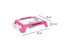 Projector projector drawing table cards markers crayons pink 12