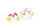 Puzzle blocks eggs montessori shapes hen 4
