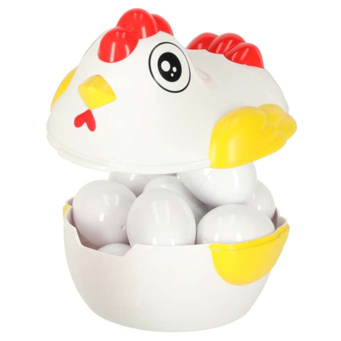 Puzzle blocks eggs montessori shapes hen