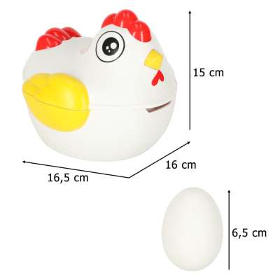 Puzzle blocks eggs montessori shapes hen