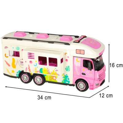 RC remote control camper accessories 2.4GHz pink