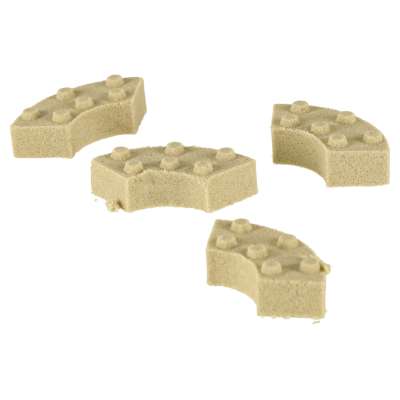 Sand for children 750g castle creative set