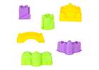 Sand for children 750g house molds figures creative set 15
