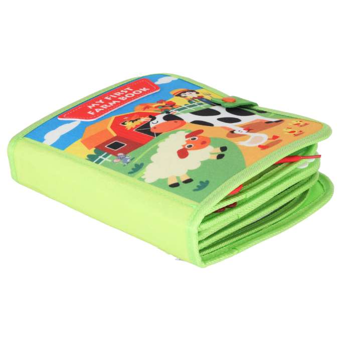 Sensory educational manipulative farm booklet