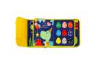 Sensory manipulation board montessori backpack case blue 20