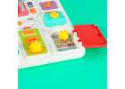 Sensory manipulation board montessori kitchen clock light sound 2