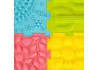 Sensory mat montessori foot massage puzzle 8 pieces pastel 12