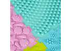 Sensory mat montessori foot massage puzzle 8 pieces pastel 10