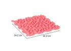 Sensory mat montessori foot massage puzzle 8 pieces pastel 8