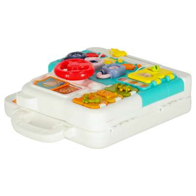 Sensory montessori manipulative board montessori case knobs teddy bear XXL light sound
