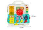 Sensory montessori manipulative board montessori case knobs teddy bear XXL light sound 14