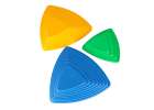 Sensory path river stones 11pcs color 11
