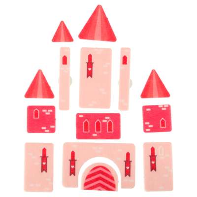 Sensory sensory montessori manipulative board backpack case pink