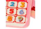 Sensory sensory montessori manipulative board backpack case pink 11